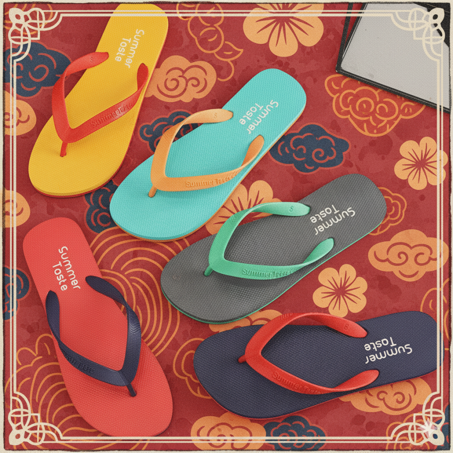 「人字拖印章」 工作坊