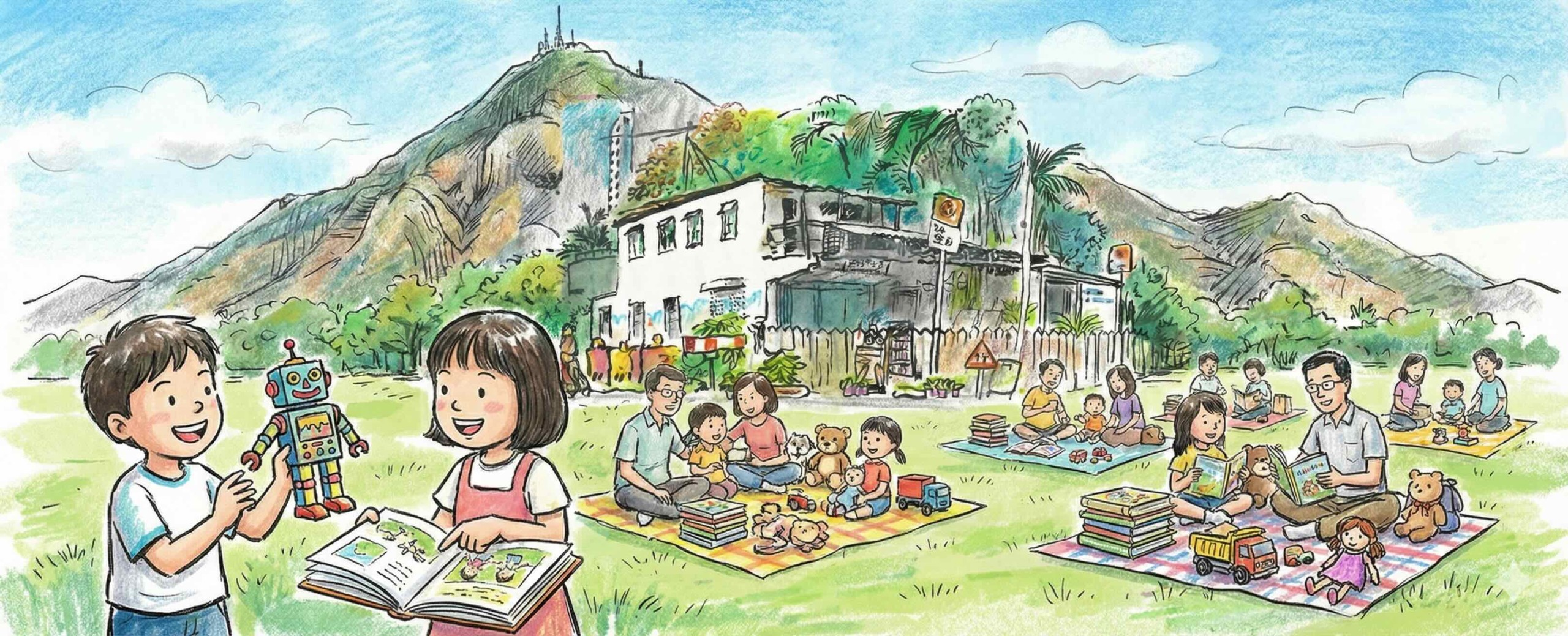 百好繪本士多｜【童書Ｘ玩具分享日】招募親子地攤檔主